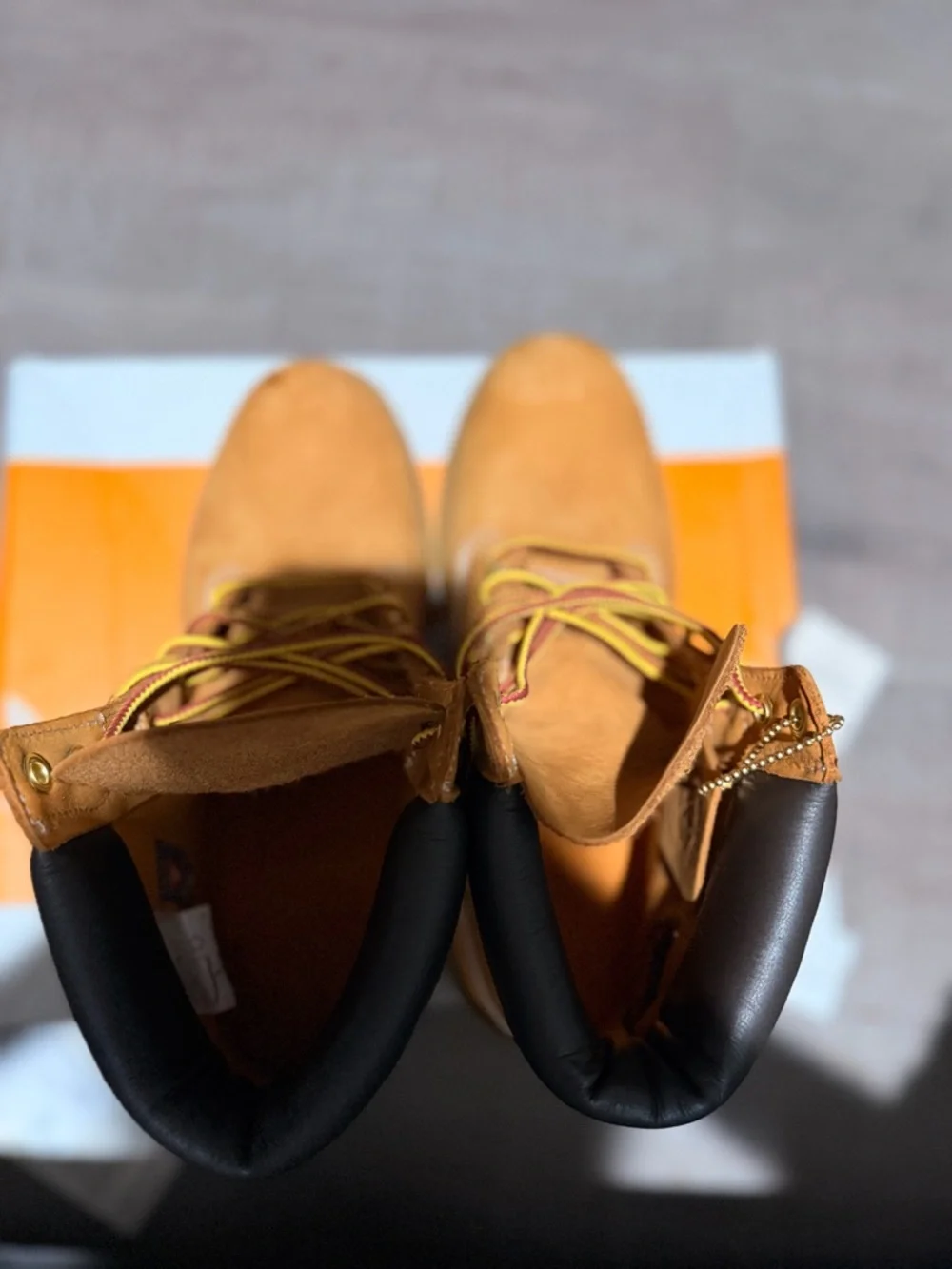 Timberland Wheat Brown Waterproof Leather Work Boots